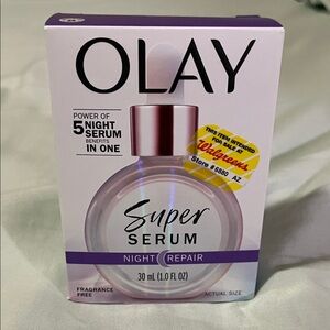 OLAY Super Serum Night Repair with Purple Accents